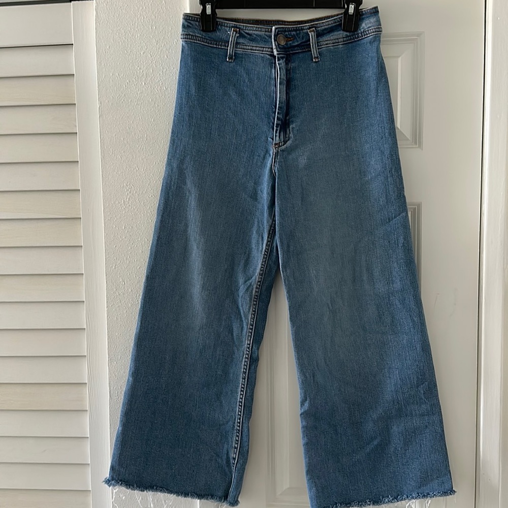Zara Jeans Wide Leg 8